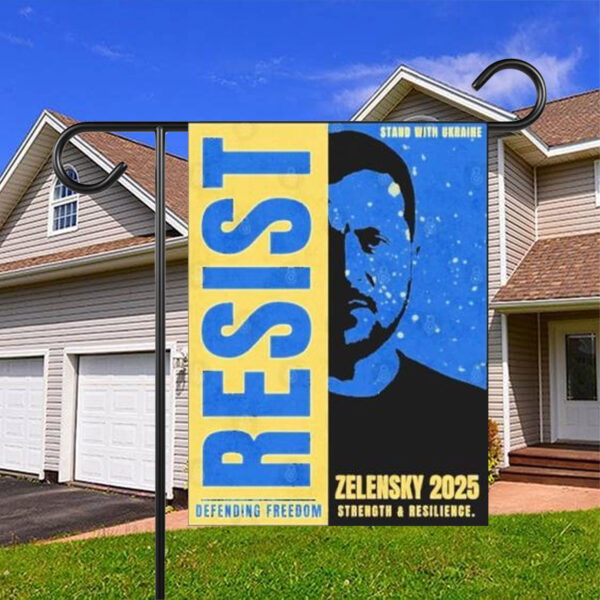 Zelensky 2025 – Resist Flag