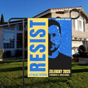 Zelensky 2025 – Resist Flag