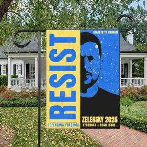 Zelensky 2025 – Resist Flag