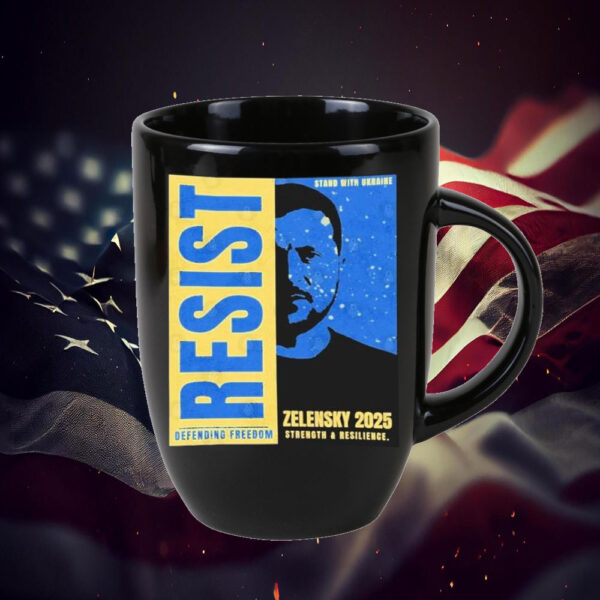 Zelensky 2025 – Resist Mug