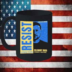 Zelensky 2025 – Resist Mug