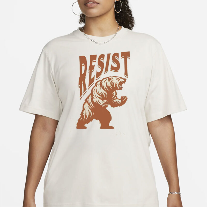 Bear Resist Shirt, Environmental Activism Tee, National Park Shirt, Protect Our National Parks Shirt, Support National Parks Shirt