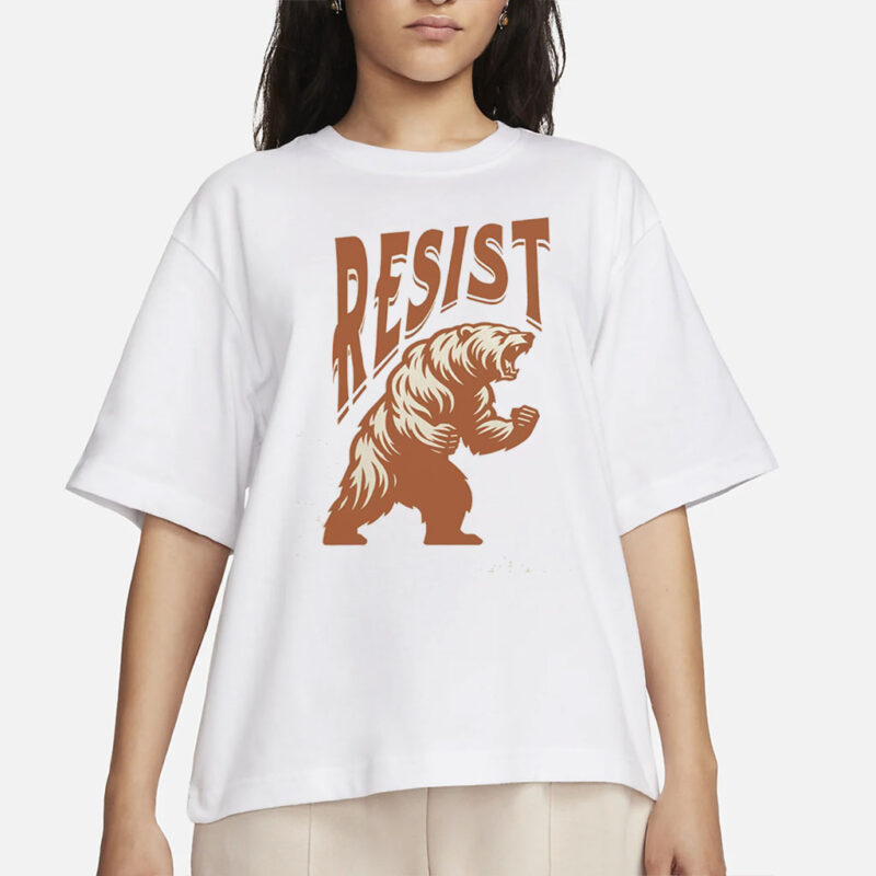 Bear Resist Shirt, Environmental Activism Tee, National Park Shirt, Protect Our National Parks Shirt, Support National Parks Shirt