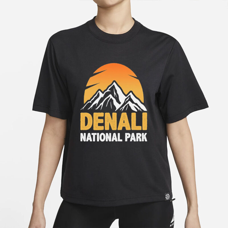 Denali National Park Shirt, Hiking Shirt, Travel Shirt, Camping Shirt, National Park Shirt, Alaska Camping Shirt, Alaska Shirt,National Park