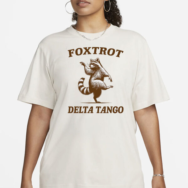 FDT Anti Trump Foxtrot Delta Tango Shirt, FDT Resist Persist Republican Shirt, Humor Funny Quotes, Raccoon Funny Shirt, Gift for Democrat