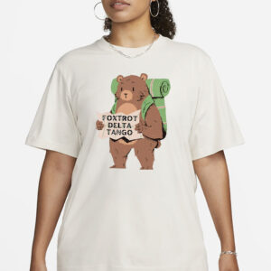 FDT Resist Bear PNG, Foxtrot Delta Tango anti T, National Parks Shirt, National Forest Service png, Bear Anti Fascist Shirt
