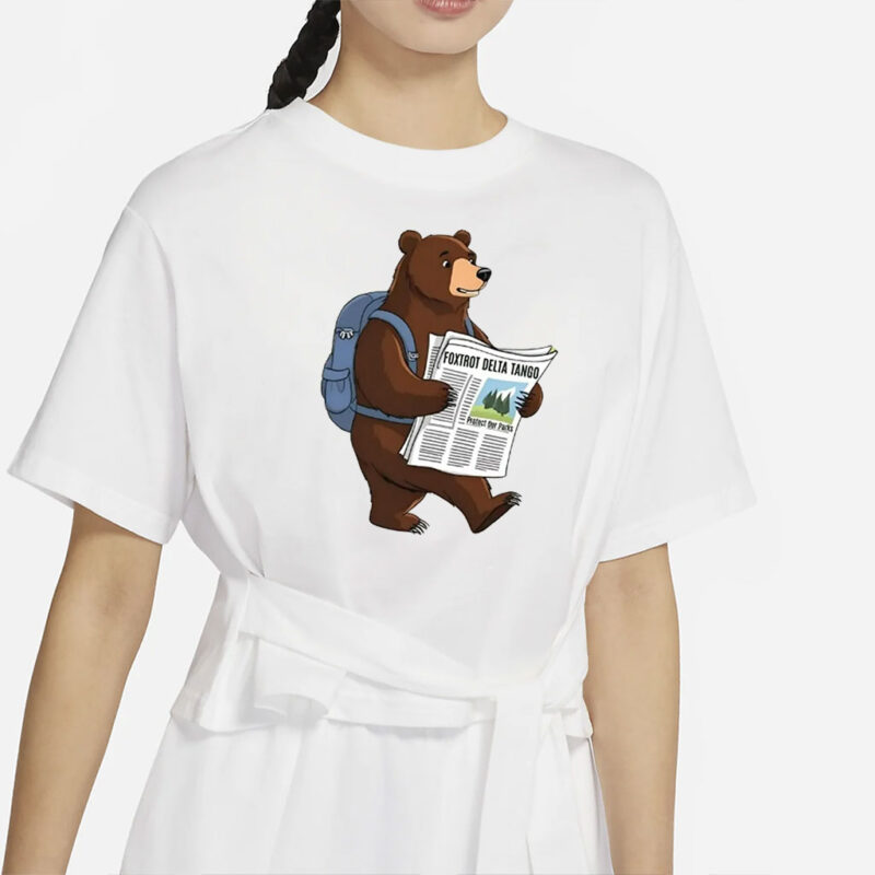 FDT Resist Bear Shirt, Foxtrot Delta Tango Anti Trump t shirt, National Parks Shirt, National Forest Service shirts, Subtle Anti Trump Tee