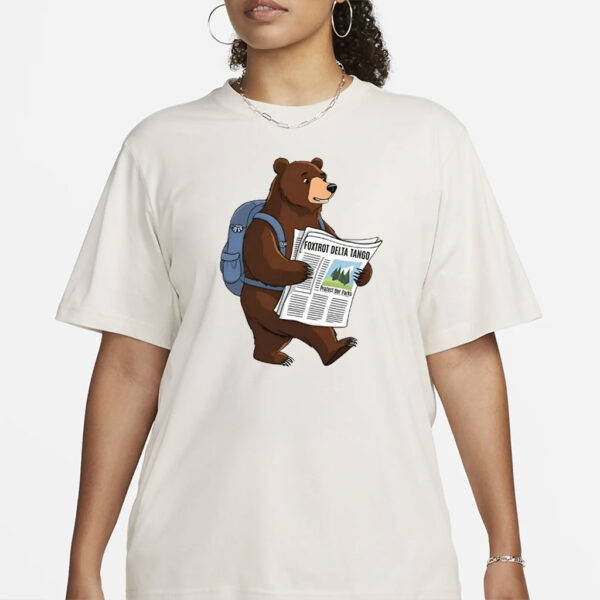 FDT Resist Bear Shirt, Foxtrot Delta Tango Anti Trump t shirt, National Parks Shirt, National Forest Service shirts, Subtle Anti Trump Tee