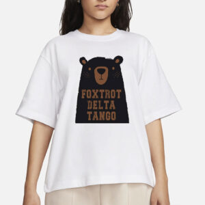 FDT Resist Bear Shirt, Foxtrot Delta Tango T-Shirt, Political Anti-Trump Tee, Gender Neutral Wear