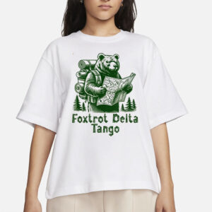 FDT Resist Bear Shirt, Foxtrot Delta Tango anti Trump t shirt, National Parks Shirt, National Forest Service shirts, subtle F trump tee