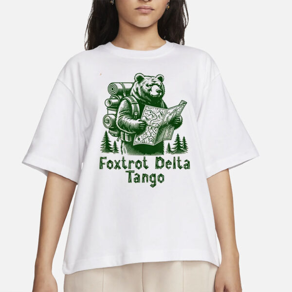 FDT Resist Bear Shirt, Foxtrot Delta Tango anti Trump t shirt, National Parks Shirt, National Forest Service shirts, subtle F trump tee