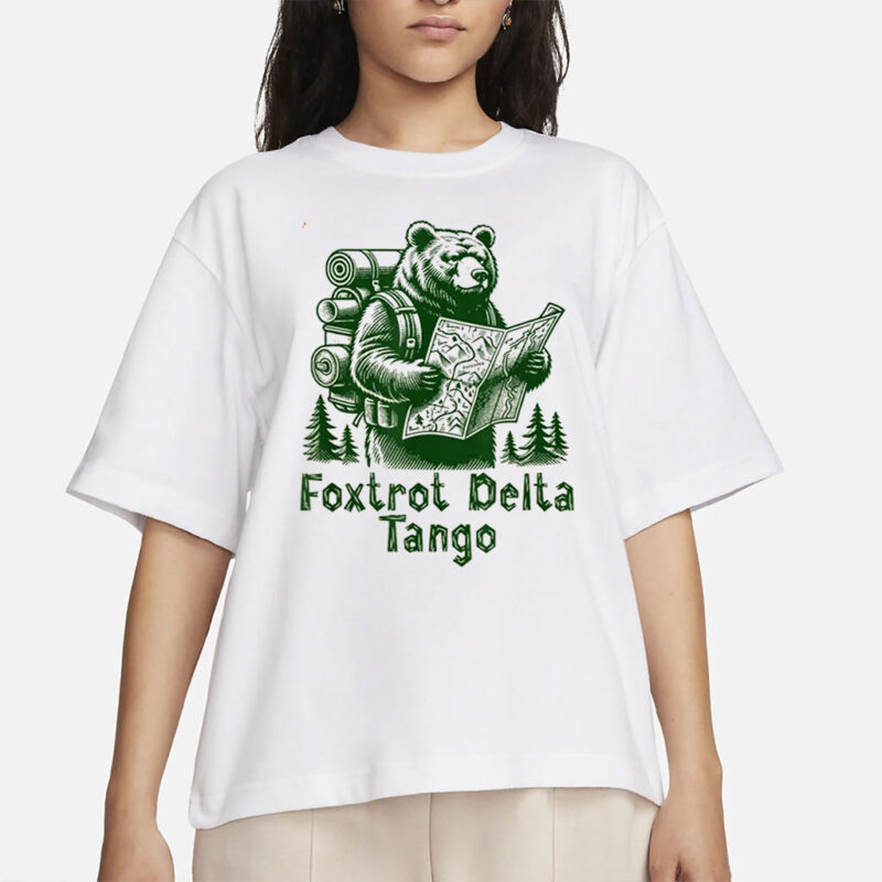 FDT Resist Bear Shirt, Foxtrot Delta Tango anti Trump t shirt, National Parks Shirt, National Forest Service shirts, subtle F trump tee