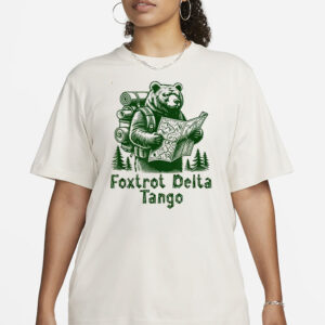 FDT Resist Bear Shirt, Foxtrot Delta Tango anti Trump t shirt, National Parks Shirt, National Forest Service shirts, subtle F trump tee