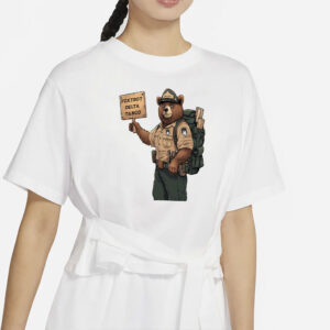 FDT Resist Bear png, Foxtrot Delta Tango anti Trump t shirt, National Parks Shirt, National Forest Service shirts, subtle F trump tee design