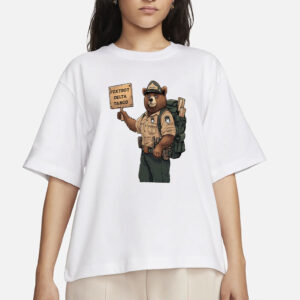 FDT Resist Bear png, Foxtrot Delta Tango anti Trump t shirt, National Parks Shirt, National Forest Service shirts, subtle F trump tee design