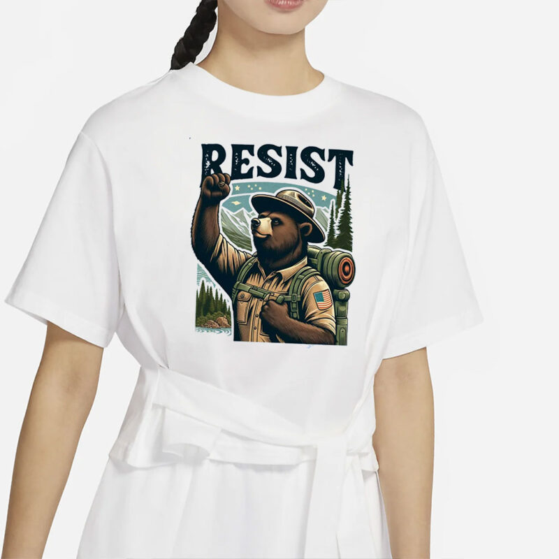 FDT Resist Bear shirt, Foxtrot Delta Tango shirt, Anti Trump shirt, National Parks shirt, National Forest Service