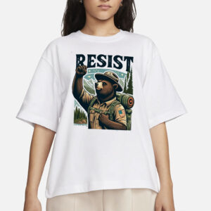 FDT Resist Bear shirt, Foxtrot Delta Tango shirt, Anti Trump shirt, National Parks shirt, National Forest Service