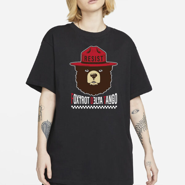 Foxtrot Delta Tango SVG shirt, Funny Patriotic shirt, Resist Resistance & Persist Republican shirt, Anti-Trump shirt, Protect Our National Parks