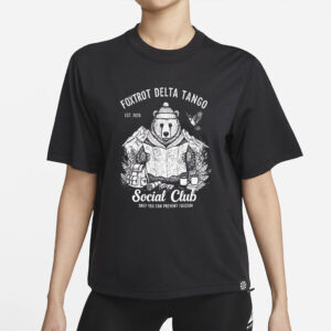 Foxtrot Delta Tango Shirt, Anti-Trump Sweatshirt, Foxtrot Delta Tango, FDT Sweatshirt, Foxtrot Delta Tango Bear, FDT Resist Bear Shirt