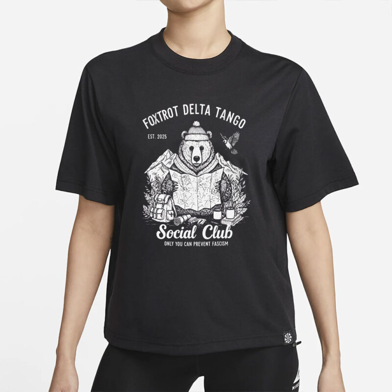 Foxtrot Delta Tango Shirt, Anti-Trump Sweatshirt, Foxtrot Delta Tango, FDT Sweatshirt, Foxtrot Delta Tango Bear, FDT Resist Bear Shirt
