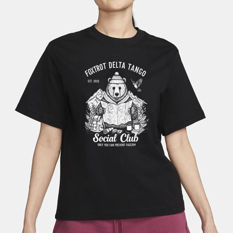 Foxtrot Delta Tango Shirt, Anti-Trump Sweatshirt, Foxtrot Delta Tango, FDT Sweatshirt, Foxtrot Delta Tango Bear, FDT Resist Bear Shirt