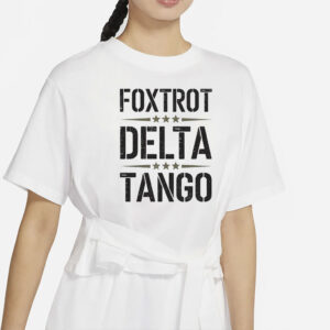 Foxtrot Delta Tango Shirt - FDT Resist Bear Tee - Anti Trump Political Shirt