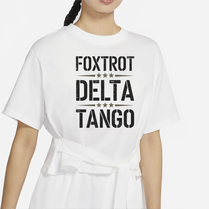 Foxtrot Delta Tango Shirt - FDT Resist Bear Tee - Anti Trump Political Shirt