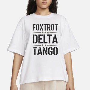 Foxtrot Delta Tango Shirt - FDT Resist Bear Tee - Anti Trump Political Shirt