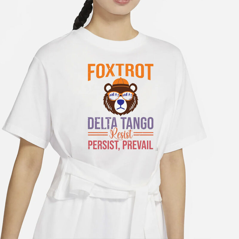 Foxtrot Delta Tango Shirt, Social Club Bear Shirt, Anti Facism shirt, Activist T-Shirt, Anti Republican Sweatshirt, Political Resist Hoodie