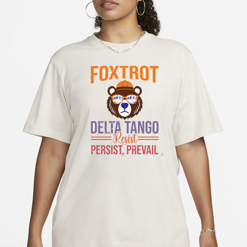 Foxtrot Delta Tango Shirt, Social Club Bear Shirt, Anti Facism shirt, Activist T-Shirt, Anti Republican Sweatshirt, Political Resist Hoodie