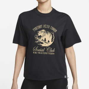 Foxtrot Delta Tango Shirt, Social Club Bear Shirt, Anti Facism tee, foxtrot delta tango bear, Anti Republican shirt, Political Resist Tee