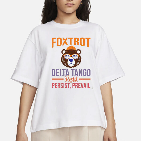 Foxtrot Delta Tango Shirt, Social Club Bear Shirt, Anti Facism shirt, Activist T-Shirt, Anti Republican Sweatshirt, Political Resist Hoodie