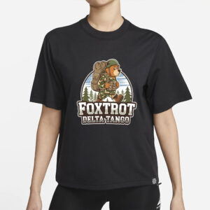 Foxtrots Deltas Tangos Funny Resist Bear T-Shirt