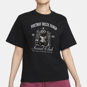 Foxtrots Deltas Tangos Social Club Bear PNG, Funny Bear Png, Subtle Anti-Trump Png, Resist & Persist Republican Design Png Sublimation