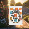 Funny Penguins Against Taxes, Anti Tariff Protest Flag