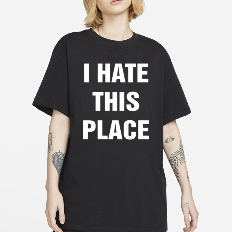 I Hate This Place I Love These Chords Shirt-Unisex T-Shirt