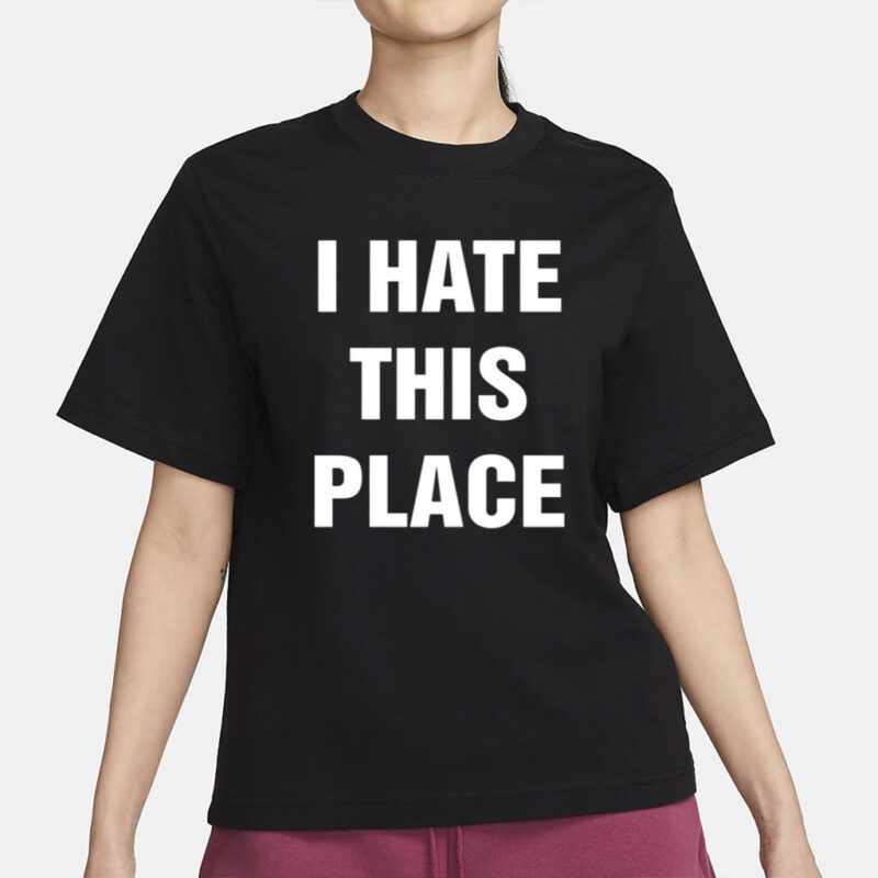 I Hate This Place I Love These Chords Shirt-Unisex T-Shirt