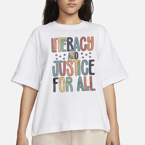 Literacy & Justice For All Shirt, Stand With NPS Shirt, Support Education Shirt, Smokey Bear Resist Shirt