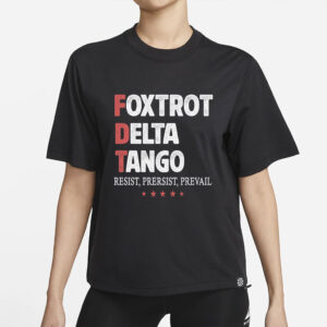 Official Foxtrot Delta Tango (FDT) Resist Bear Graphic T-shirt
