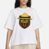 Only You Can Prevent Fascism PNG files, Smokey bear, National Park Bear Png, Resist Save Our Parks Bear shirt, Protecting Our National Parks