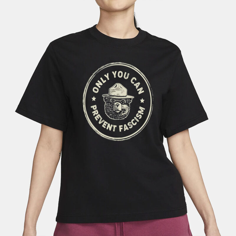 Only You Can Prevent Fascism PNG files, Smokey bear, National Park Bear Png, Resist Save Our Parks Bear Png, Protecting Our National Parks