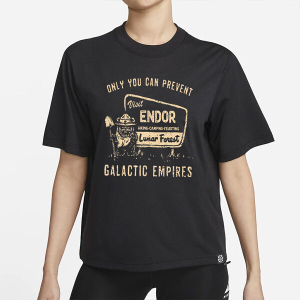 Only You Can Prevent Fascism Shirt, Endor Forest Tee, Anti Trump Shirt, Protect National Parks Shirt, Retro Ewok Shirt