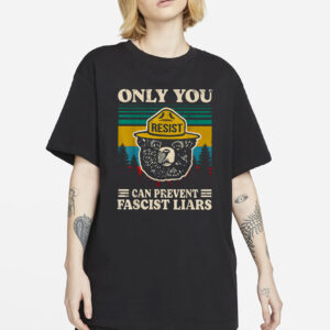 Only You Can Prevent Fascism Vintage Smokey The Resist Bear png, National Park Bear Png, Resist Save Our Parks Bear Shirt