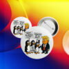 Penguins Against Tariffs, Funny Anti Trump 2025 Button