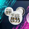 Penguins Against Tariffs, Funny Anti Trump Button