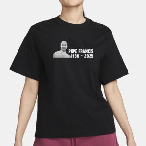Pray For Pope Francis Shirt Rip Pope Francis T Shirt, In Loving Memory Tee, RIP Pope Shirt, Catholic Commemorative Top