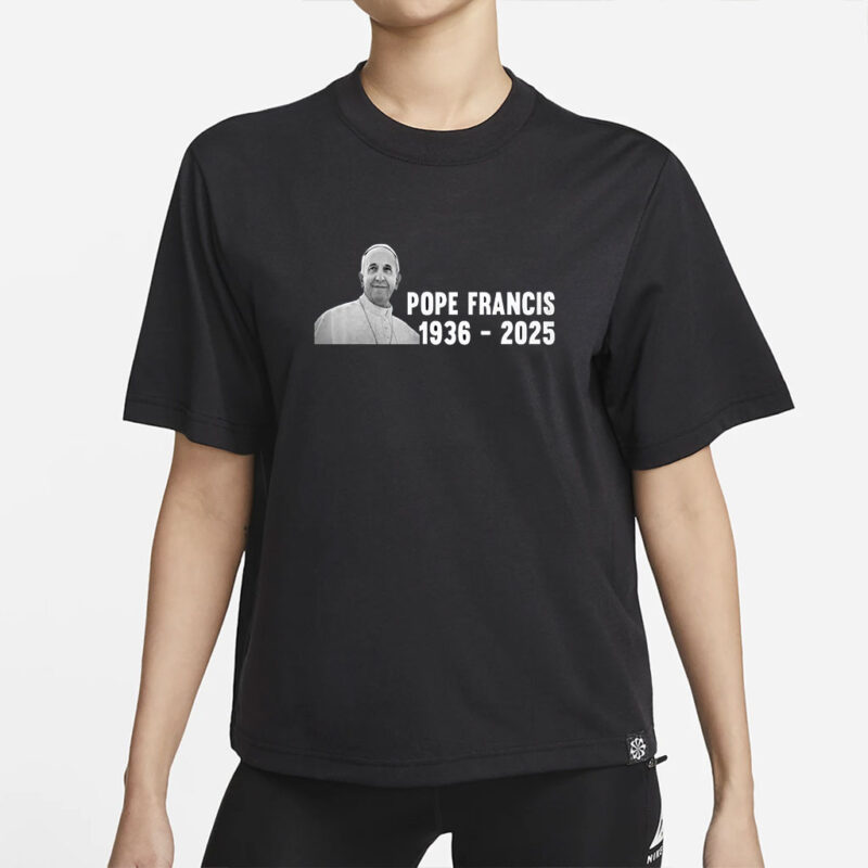 Pray For Pope Francis Shirt Rip Pope Francis T Shirt, In Loving Memory Tee, RIP Pope Shirt, Catholic Commemorative Top