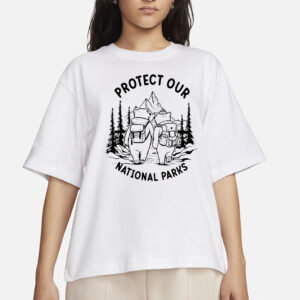 Protect Our National Parks Defund Doge Parks Not Profits shirt, Resist Save Our Parks Bear shirt, Protecting Our National Parks shirt