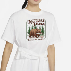 Protect Our National Parks Shirt, Bear Resist Shirt, Environmental Activism Sweatshirt, Resist Anti Trump Shirt, Nature Conservation Shirt