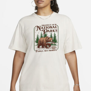 Protect Our National Parks Shirt, Bear Resist Shirt, Environmental Activism Sweatshirt, Resist Anti Trump Shirt, Nature Conservation Shirt